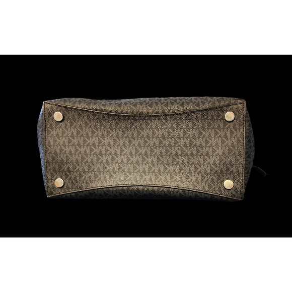 Michael Kors Black Signature Voyager East West Tote - Picture 7 of 10